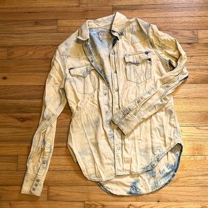 Polo by Ralph Lauren Womens S western snap shirt